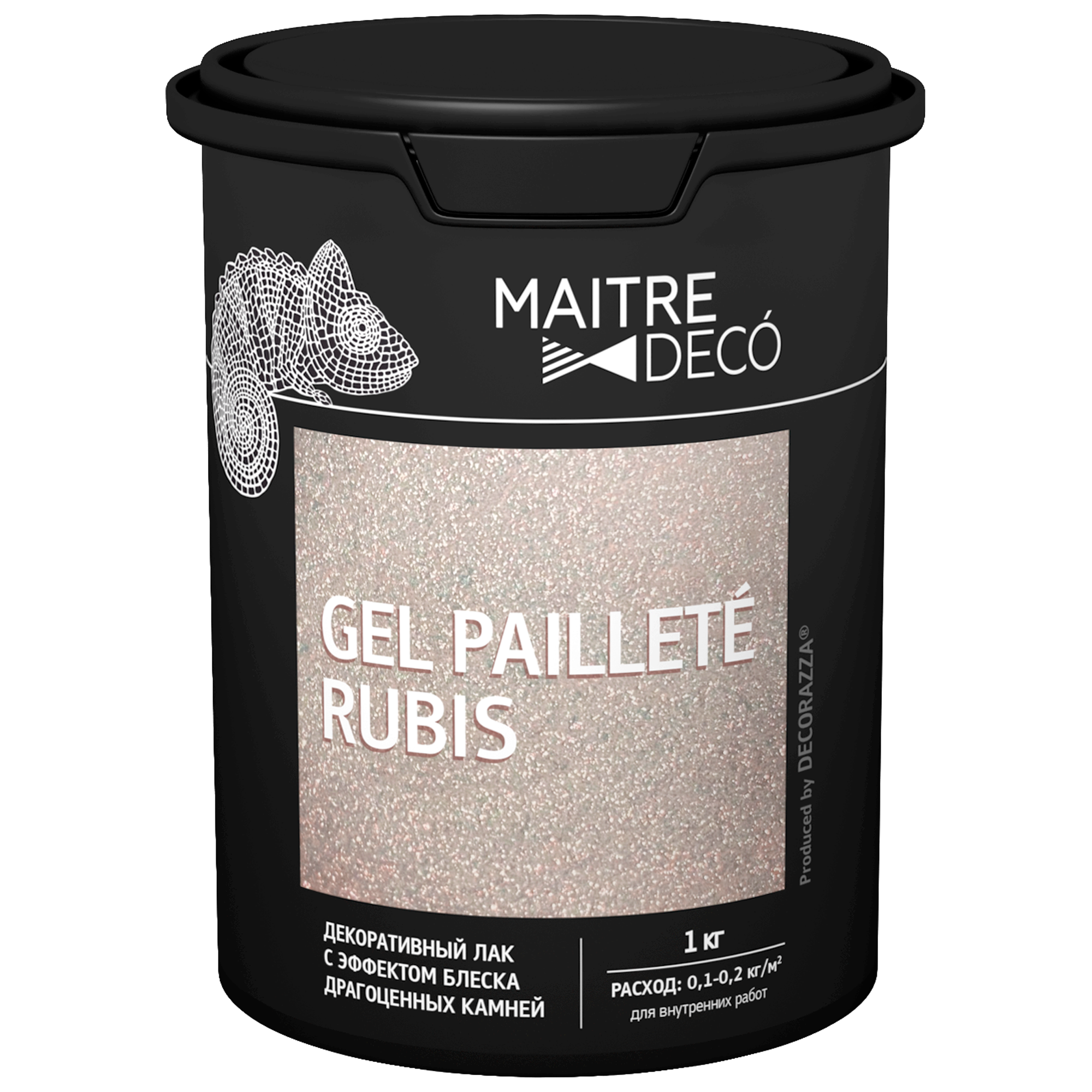 Gel Paillete rubis