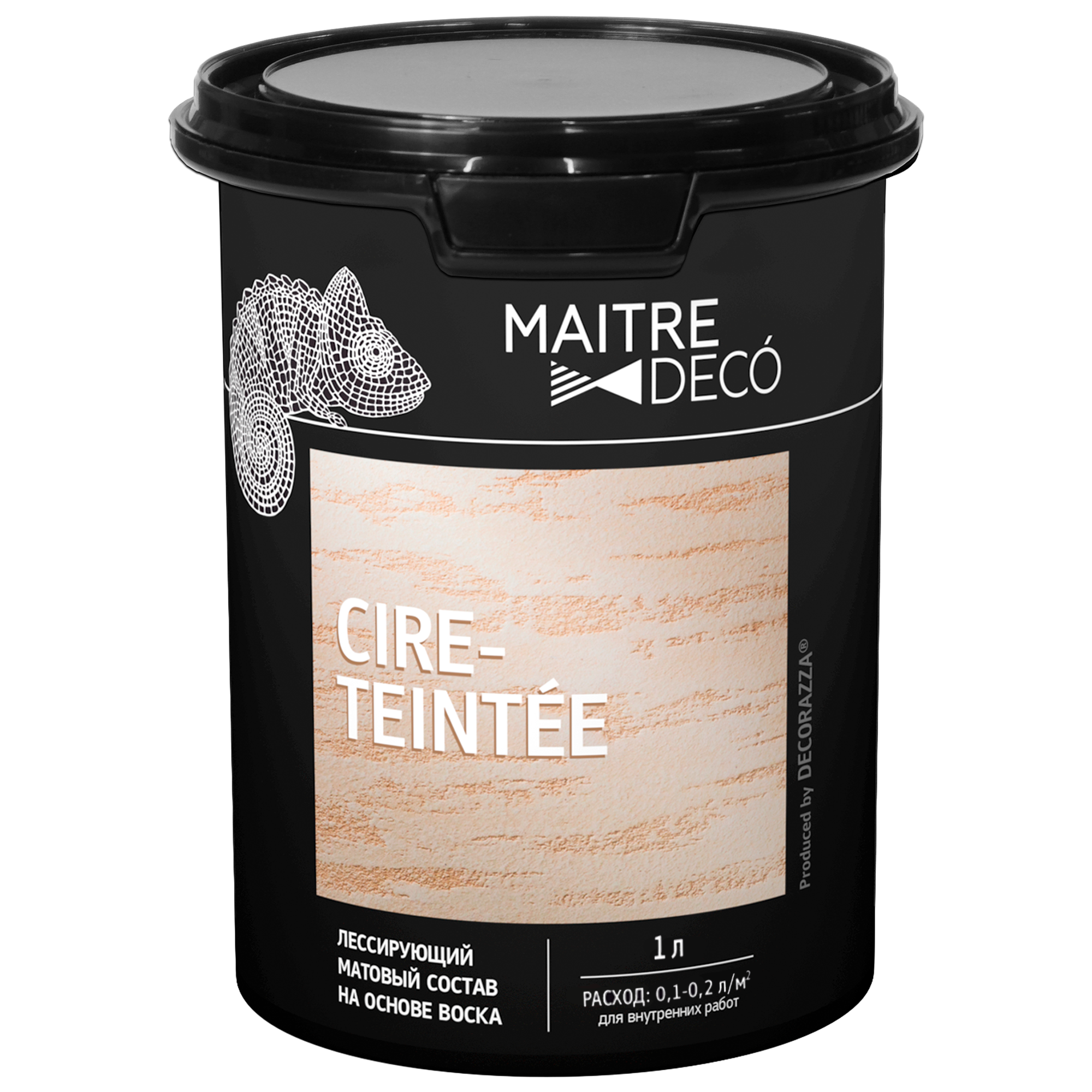 Cire TEINTEE